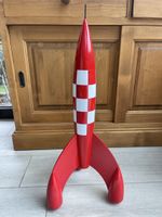 Fusée lunaire originale Tintin  Aroutcheff 67 cm