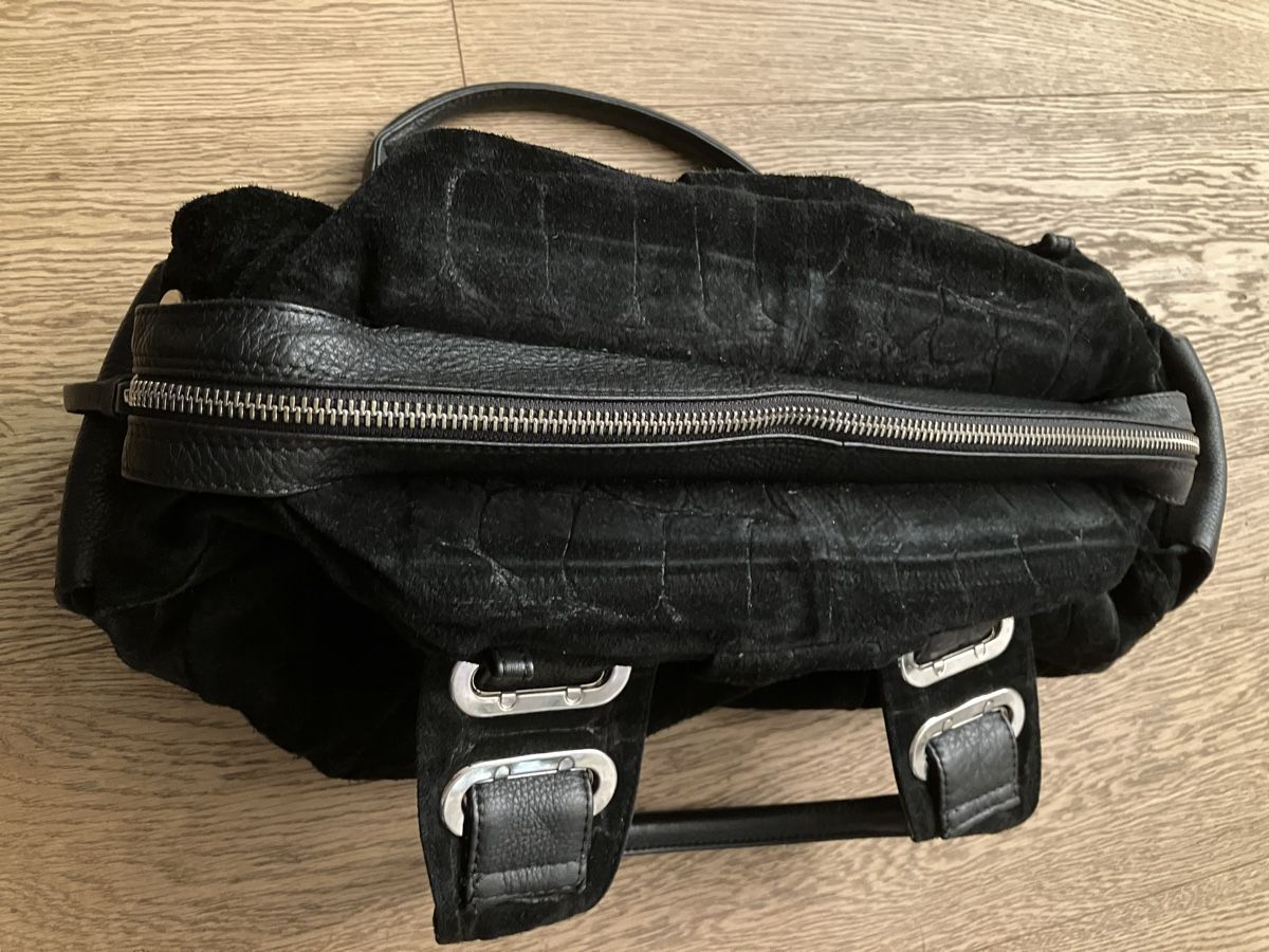 Taschen für Damen: Schwarze Wildledertasche von Rossi – Neu (gemäss Beschreibung) aus Cham von Liliane78 4