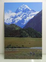 Postkarte Mt. Cook Neuseeland Gletscher Berge🏔️🏔️🏔️12x18