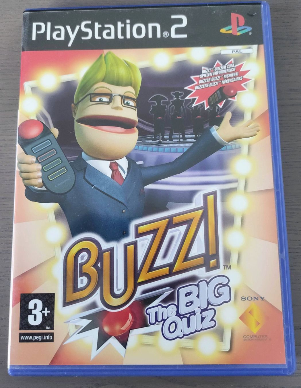 Sony Spiele: Buzz!: The BIG Quiz für PS2 – Gebraucht aus Gebenstorf von Elchenn 1