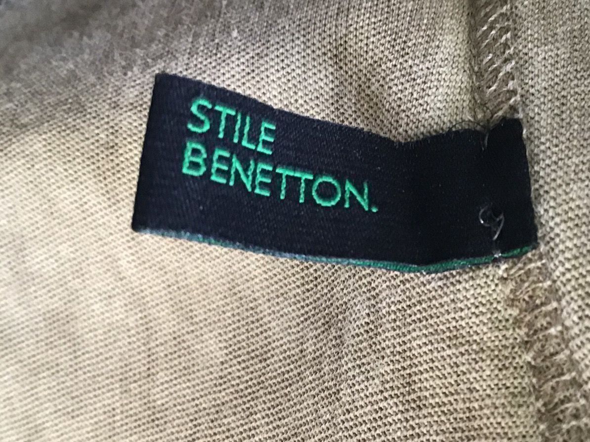 Benetton Maglioni & Felpe: BENETTON Kurzarm Shirt - Leinen/Baumwolle – Usato da Besazio venduto da lionheart63 1