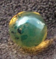 ♥ SCHÖN: 9,5 MM MEXIKO BERNSTEIN KUGEL / TALISMAN ♥