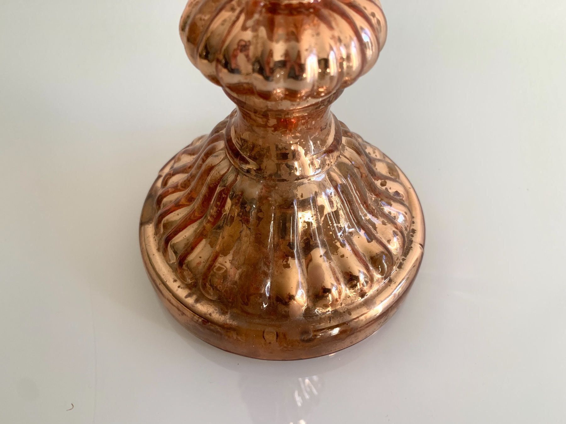 Kerzenständer: Dekorativer rosegold Kerzenständer – Gebraucht aus Bern von Fraeuleinhonig 6