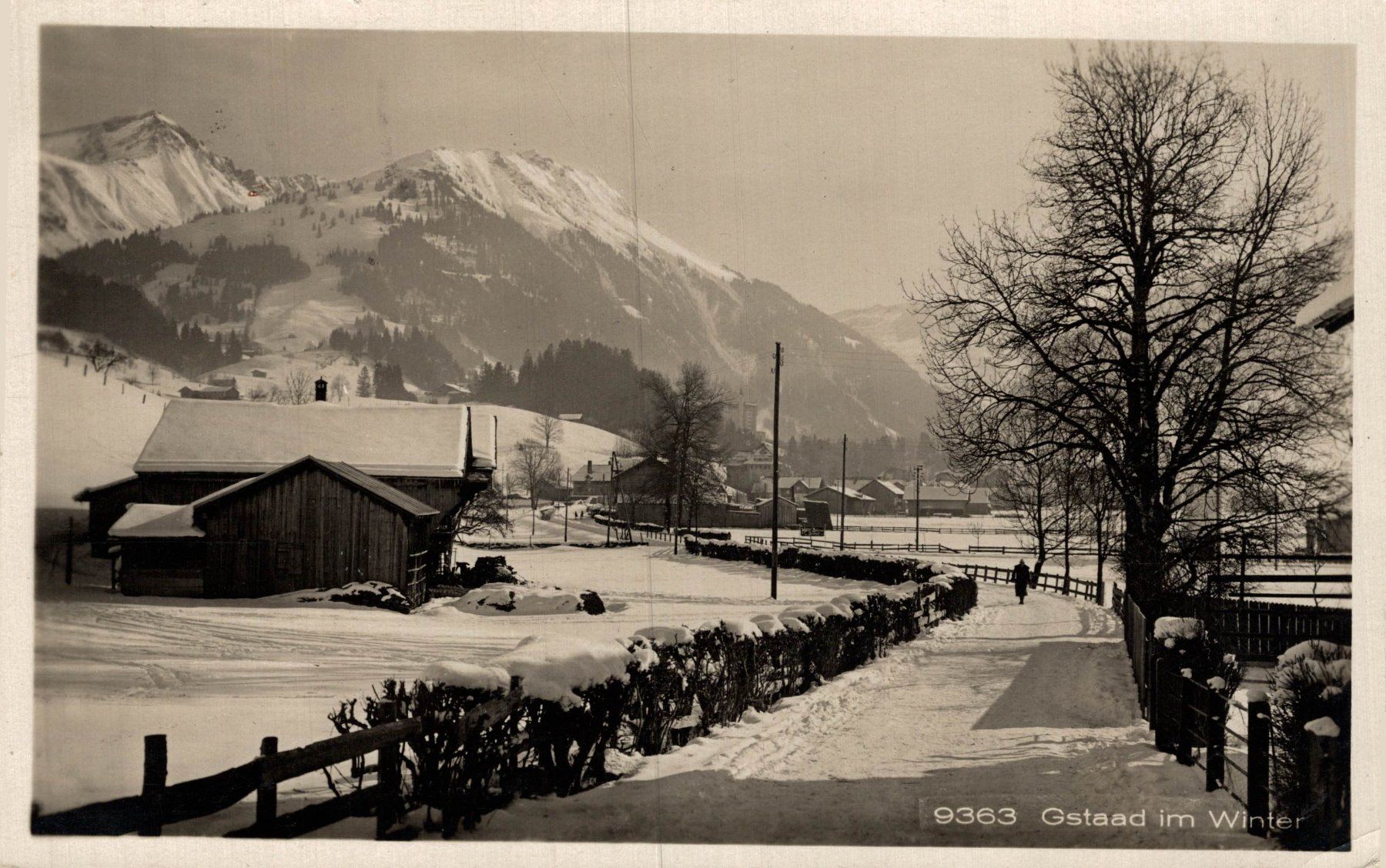 Cartes postales: Gstaad im Winter – D'occasion à Bronschhofen par Astore