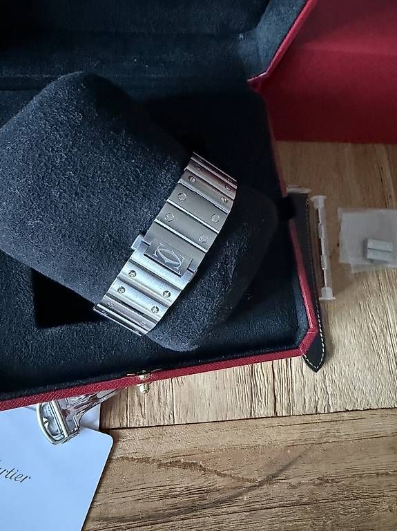 Cartier Uhren: Cartier Santos - Full Set - Large Model – Gebraucht aus Stetten AG von GranTorino 3