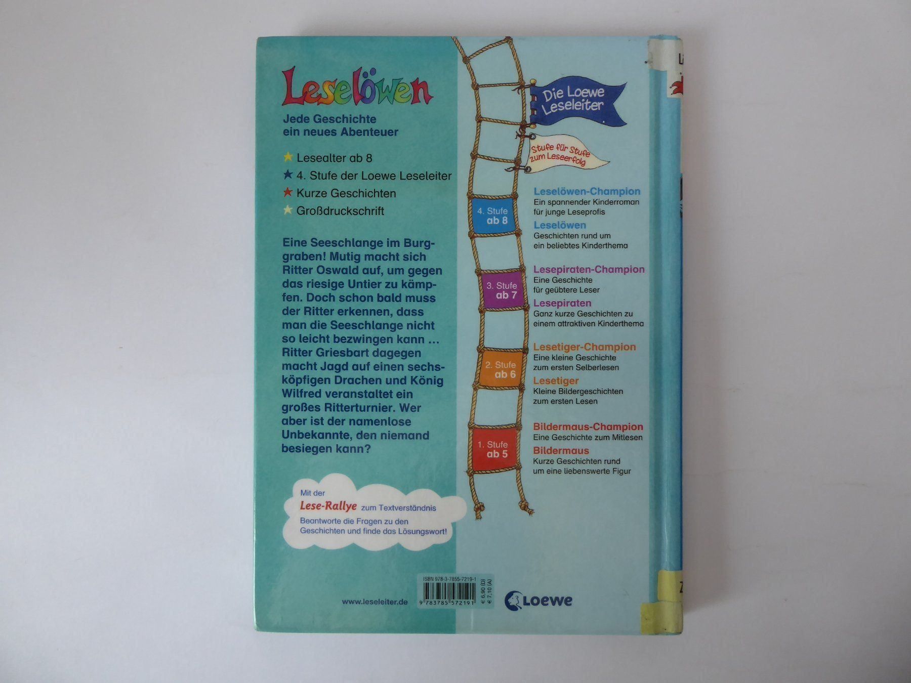 Libri: Lesewöwe, Rittergeschichten, 4. Stufe – Usato da Turbenthal venduto da Panau 5