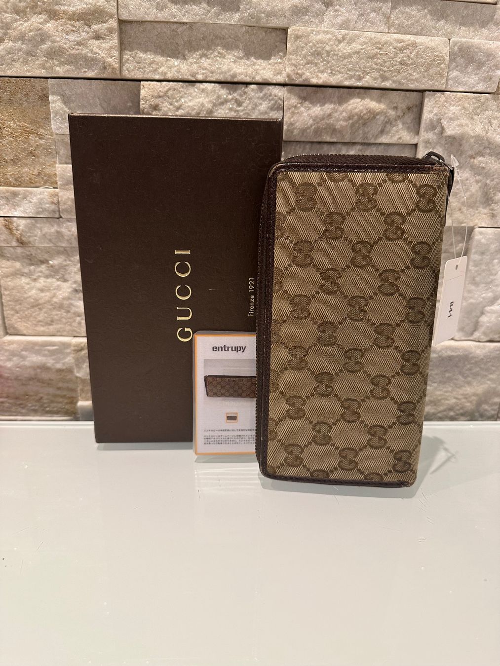 Gucci Portamonete: Gucci Long Wallet mit Entrupy Zert.  - Nr. 841 – Usato da Hittnau venduto da LuxAndMore 1