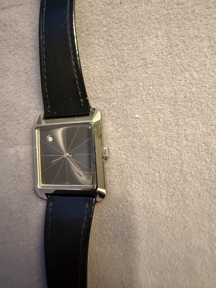 Doxa Uhren: Doxa Grafik automatic, NOS, 1963 Bauhaus-Stil – Gebraucht aus zürich von greenmodul 2