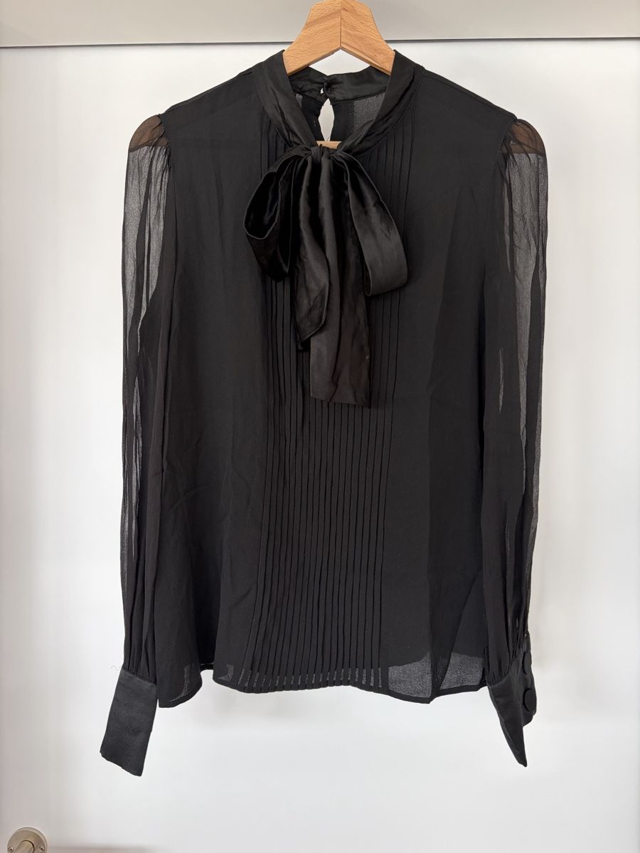 Mango Camicette: Damen Bluse schwarz Grösse M, Mango Vintage – Usato da Zürich venduto da Ambrette9