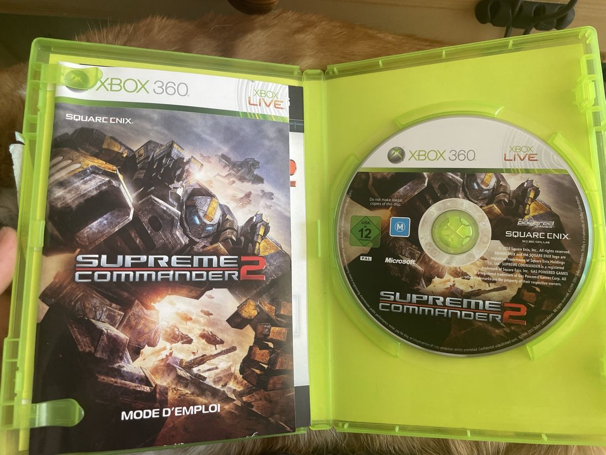 Giochi: Supreme commander 2 Xbox 360 – Usato da Carouge GE venduto da CGuillet 2