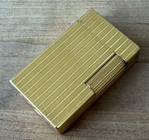 restauriertes original Vintage S.T. Dupont Ligne 1 Feuerzeug