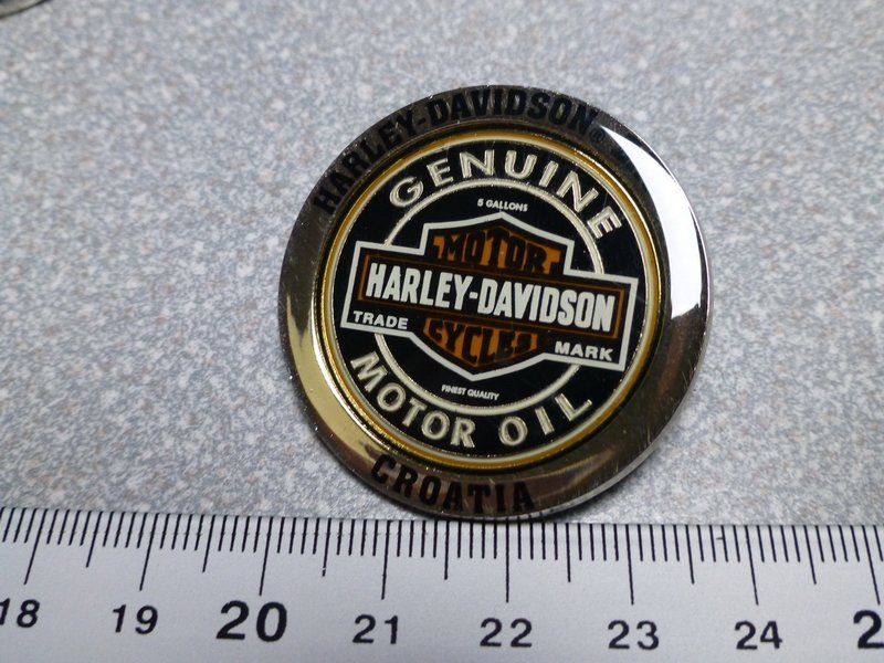 Placchette & Badge: PIN PINS HARLEY DAVIDSON HOG ABZEICHEN CHAPTER – Usato da Gränichen venduto da Jumbo77