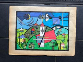 Konstruktivistische Landschaft (Bauhaus-Umfeld) 1926