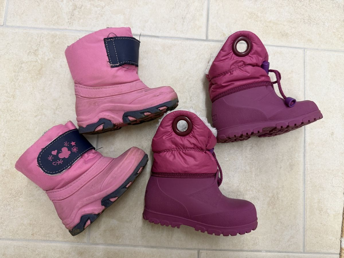 Scarpe per ragazze: Kinder Winterstiefel Pink/Lila Grösse 20 – Usato da Oberrohrdorf venduto da Rgf_b21