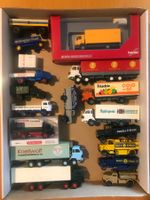 Sammlung 17x LKW mit Schweizer Modellen u.a. 5x Saurer