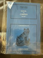 Manuel de Coréen vol1 + cassette audio