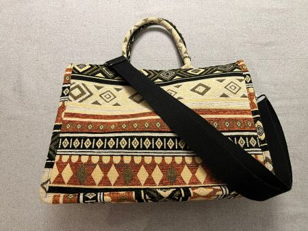 Boho Shopper Ethno Tasche – Gewebtes Muster