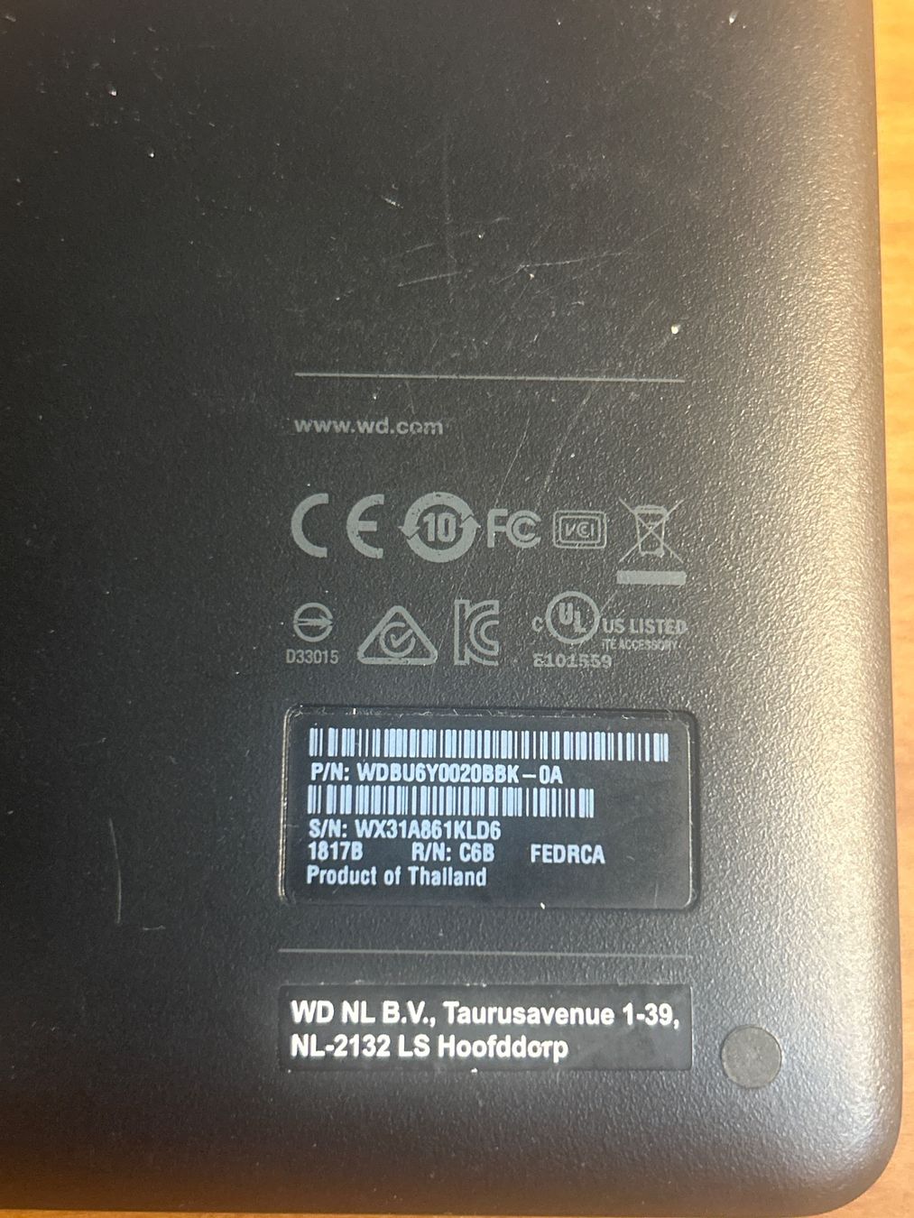 Externe Festplatte WD 2 TB gebraucht (Gebraucht) in Niederrohrdorf für ...