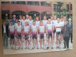 Team Autogrammkarte - aus den 90er Jahren