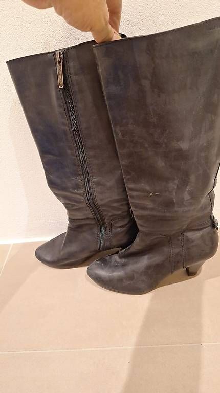 Damenschuhe: Lederstiefel – Gebraucht aus Gossau von Salva1967 1