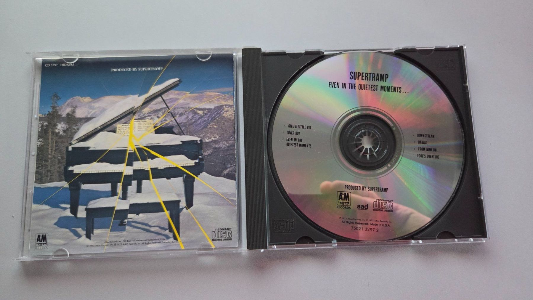 CD: CD Supertramp - Even In The Quietest Moments – Usato da Schaffhausen venduto da Kellerrassel 1