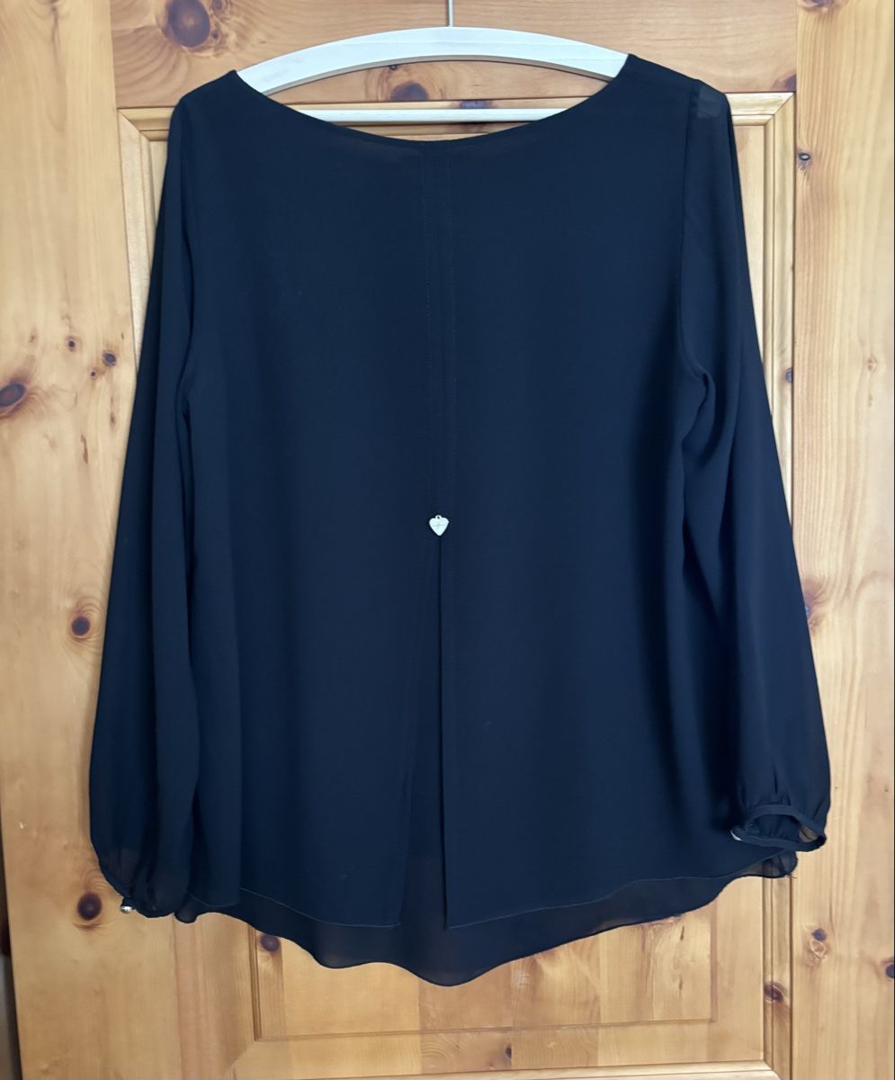 Camicette: Elegante Chiffon-Bluse – Usato da Celerina venduto da Heli87 1
