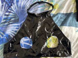 Haut de bikini noir, taille 3XL - Look tendance coquine