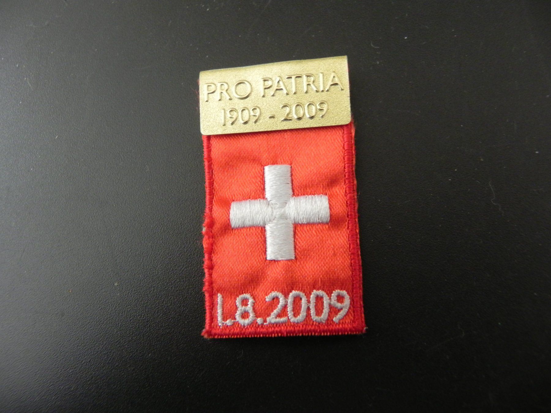 Spille & Fermagli: Abzeichen 1. August 2009 – Usato da Biel/Bienne venduto da Gogolozi