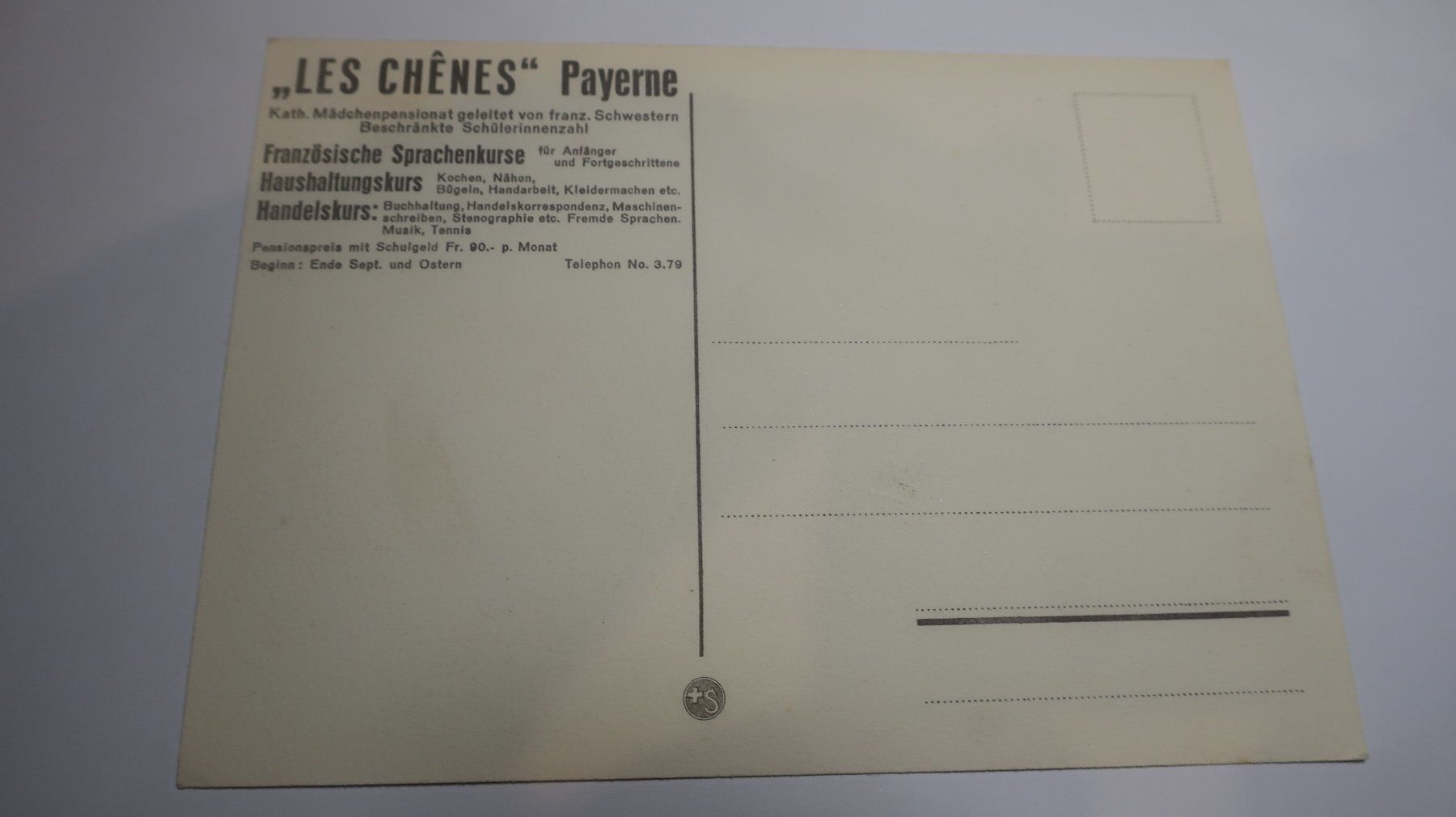 Ansichtskarten: Les Chênes Payerne Suisse – Gebraucht aus Cormoret von Pascalll2001 3