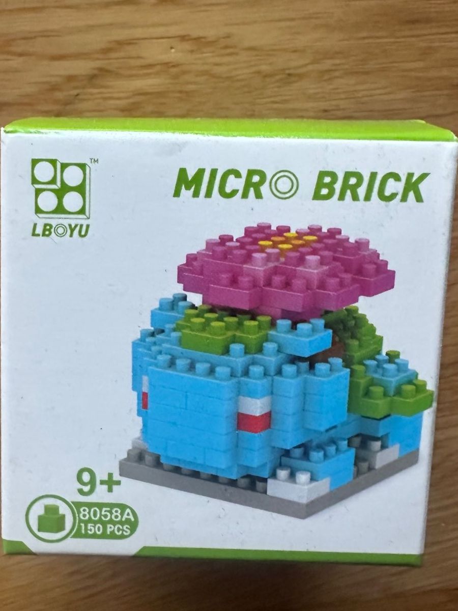 Kit di costruzioni: Klemmbausteine - Micro Brick Bisaflor / Venusaur Pokemon – Nuovo e nell'imballaggio originale da Möhlin venduto da Suissepac