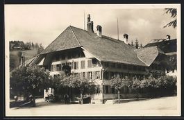 AK Langnau /Emmental, Hotel Bären, 1924