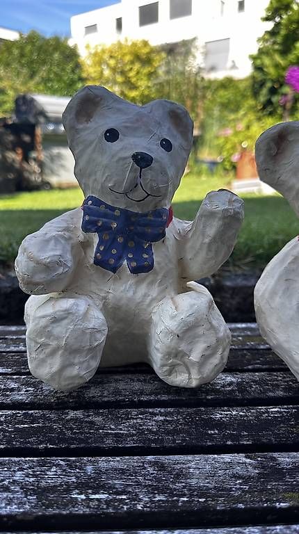 Figurines: Deko Bären aus Pappmache  – D'occasion à Dietikon par deyade 2