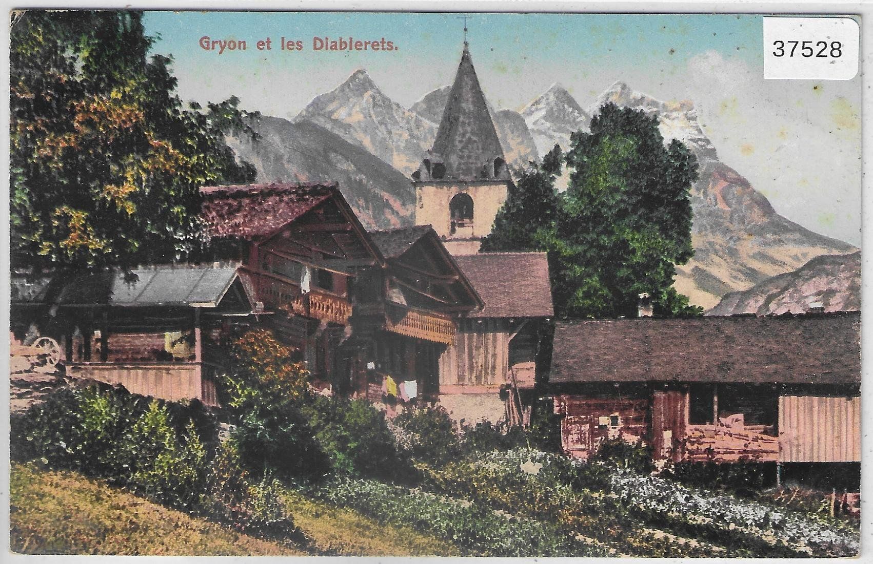 Cartes postales: Gryon et les Diablerets - Litho – D'occasion à Ettingen par Kartenplanet