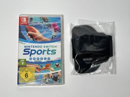 Nintendo Switch Sports con fascia per gamba, nuovo