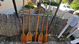 Holz Paddel Set, 5 Stück