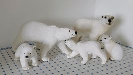 Schleich/ Safari Ltd - Eisbären Familie