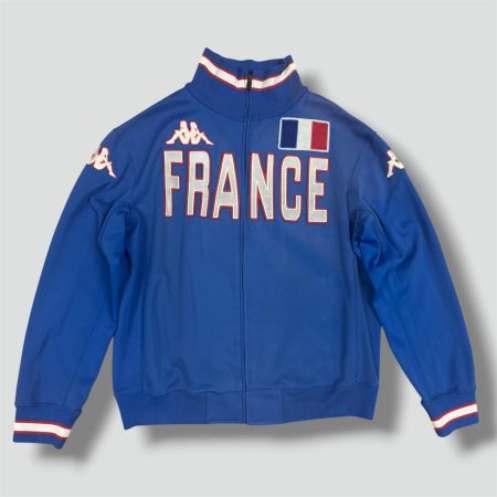 Kappa France streetwear style track jacket (nike adidas)