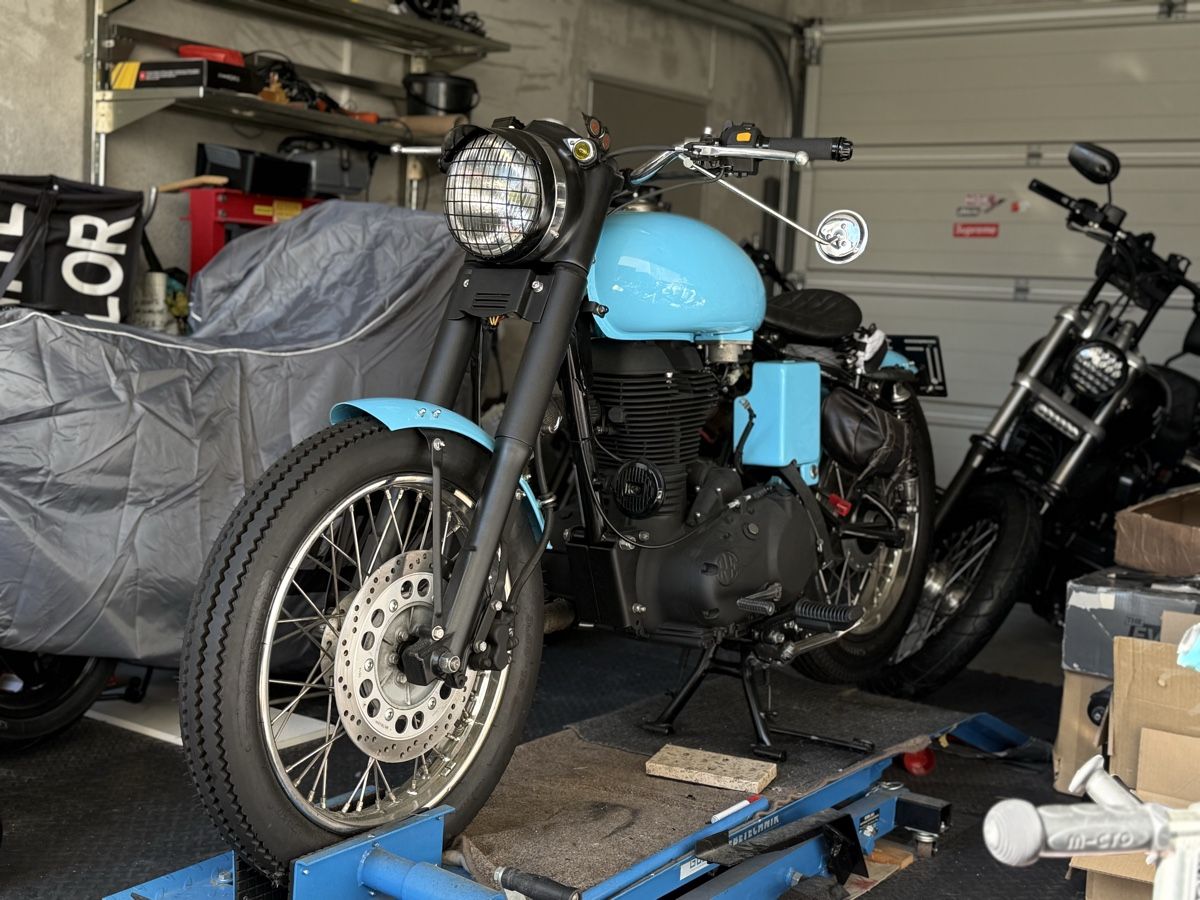 Royal Enfield Strada: Royal enfield bullet 500 efi – Usato da Verscio venduto da dai_jyb8 5