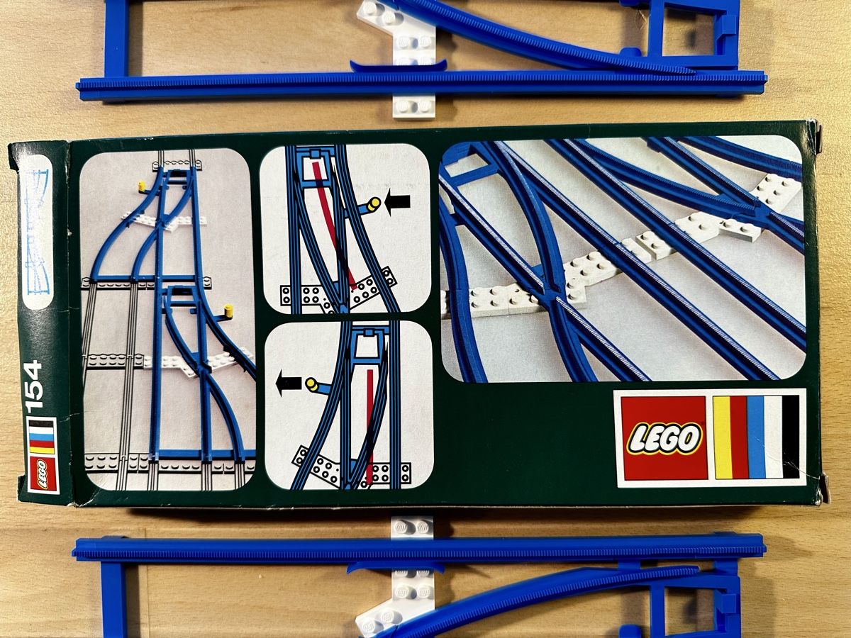Lego Jouets: Lego Classic 154 switch track 1 left 1 right – Neuf avec emballage d'origine à Bellinzona par Alby_C. 5
