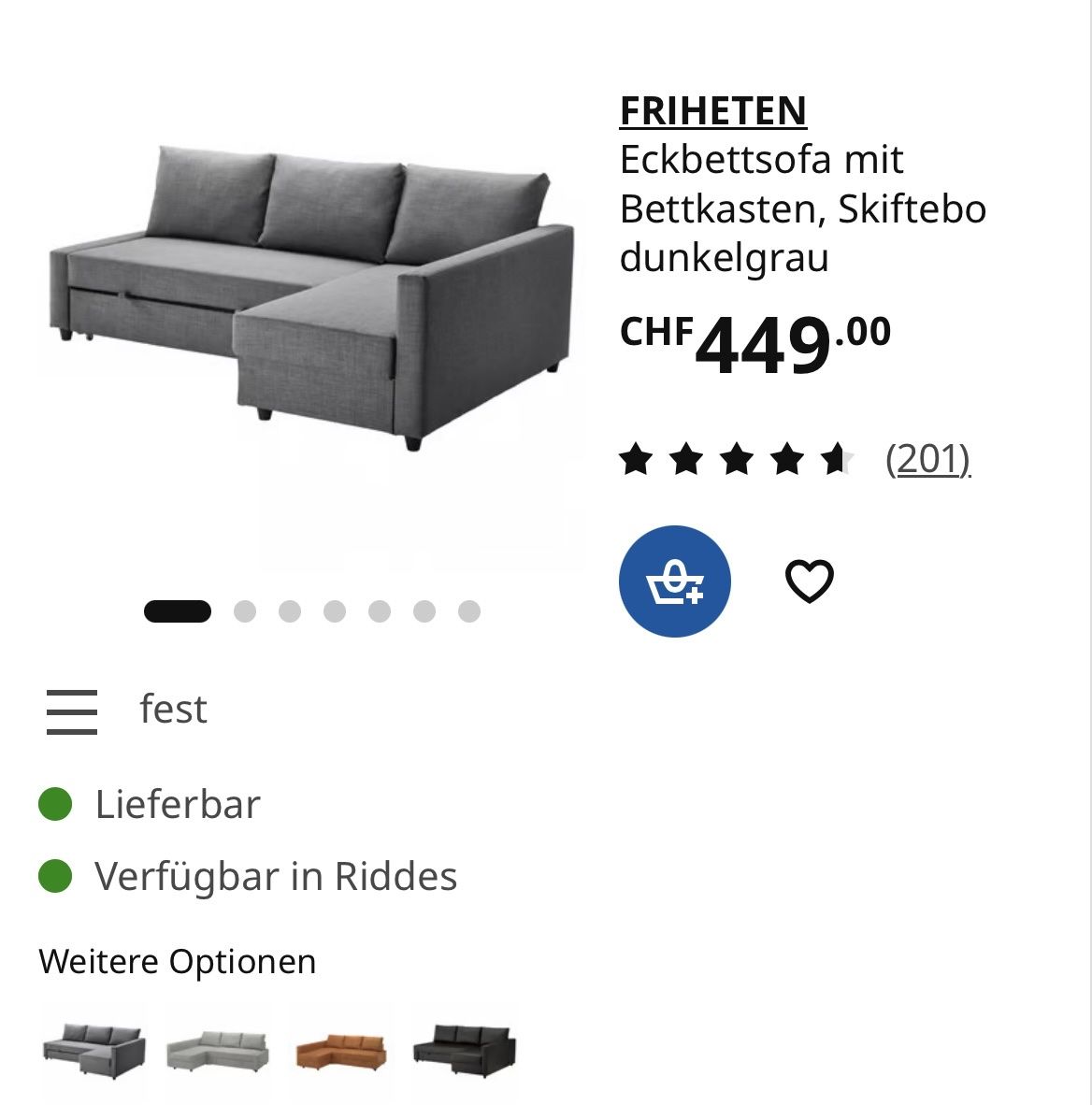 Divani: Bettsofa – Nuovo (secondo la descrizione) da Hallwil venduto da Babagysi 7