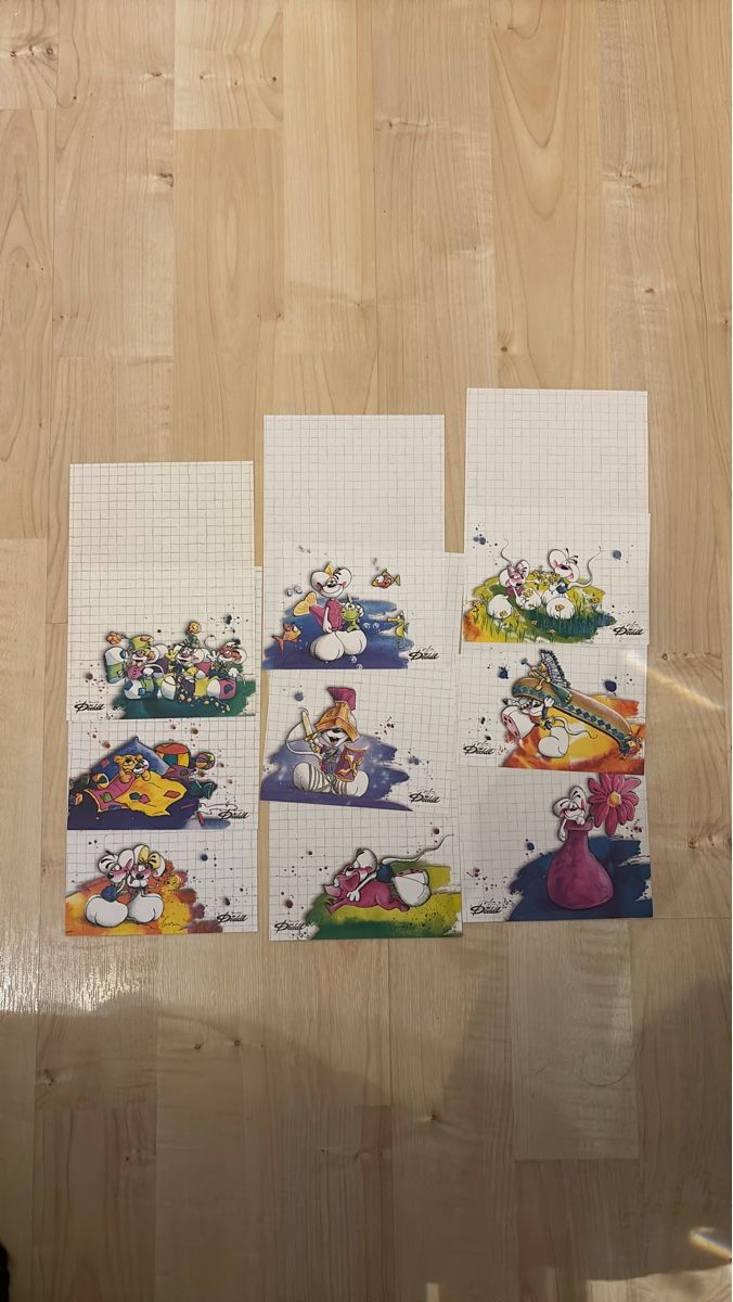 Papier: 9x Vintage Diddlpapier A6 – Neuf (Voir description) à Ebikon par cel_g9
