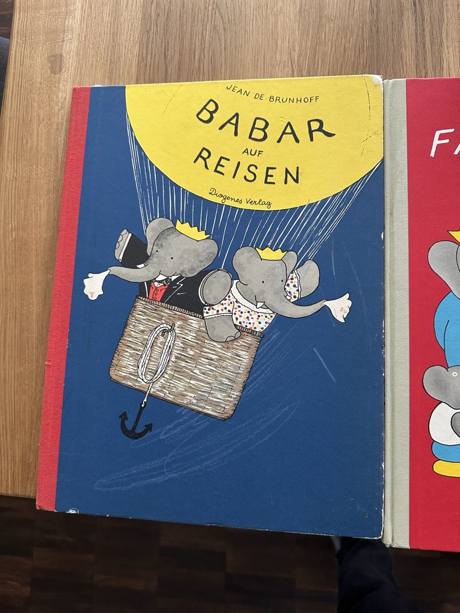 Libri: Babar Bücher Sammlung, Jean de Brunhoff – Usato da Ebikon venduto da Gaenggeliwaar 3