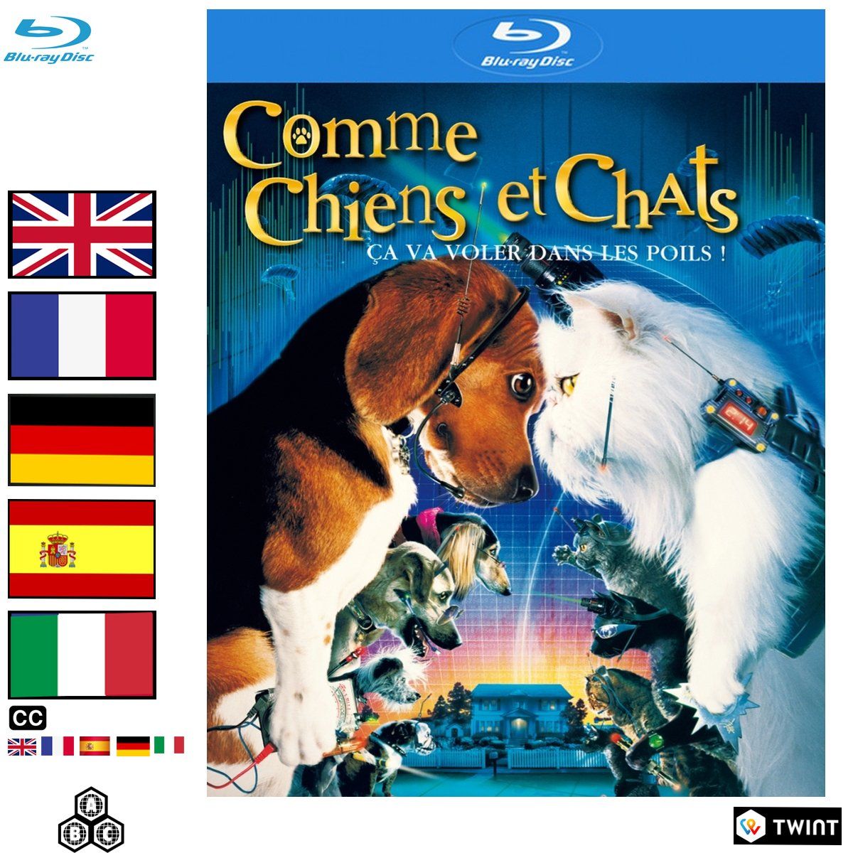 Alle DVDs: Comme chiens et chats (2001) - Blu-ray – Gebraucht aus Semsales von __Florian__