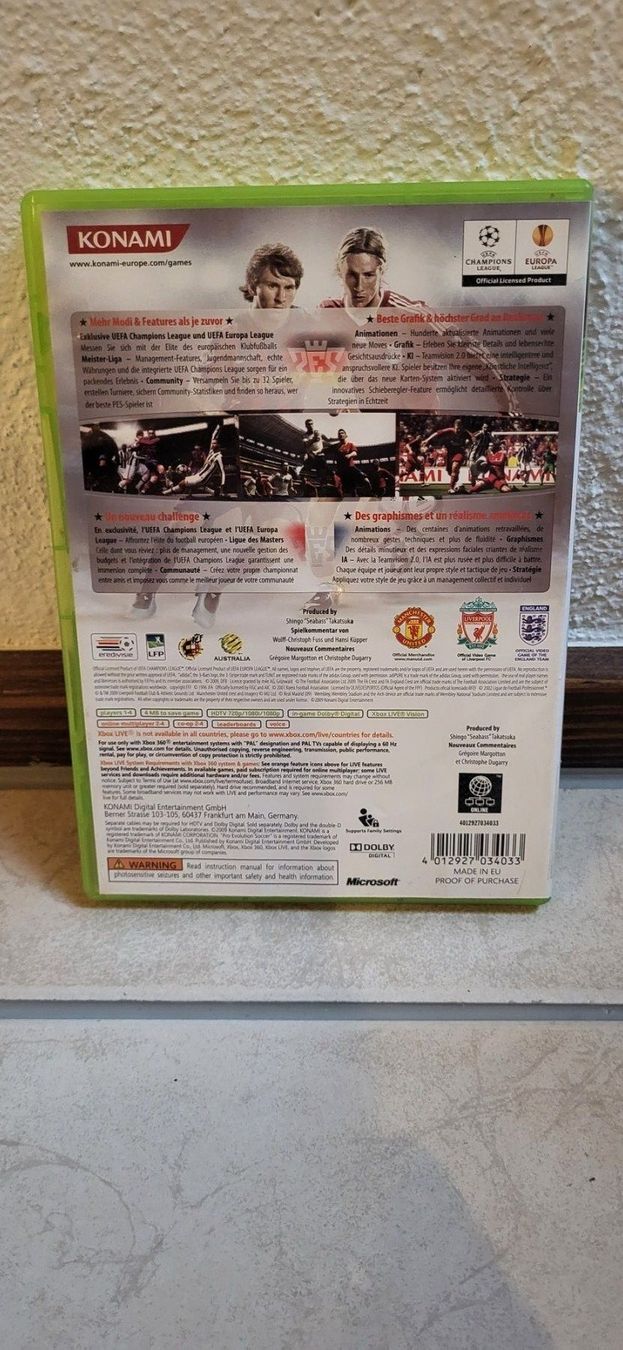 Microsoft Giochi: Xbox 360 Spiel - Pro Evolution Soccer 2010 – Usato da Münsingen venduto da Heroism2010 1