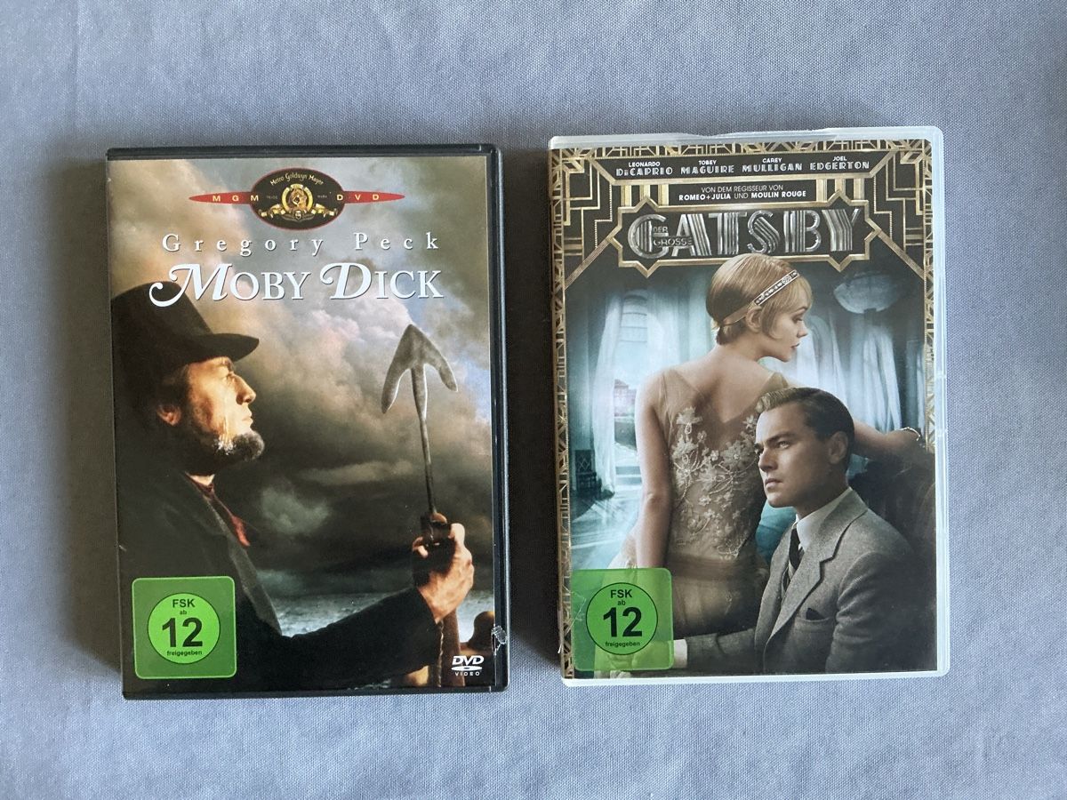 Tous les DVDs: Moby Dick / Gatsby – D'occasion à Sternenberg par Appelsaft