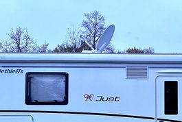 Satellitenschüssel für Camper/Wohnwagen, Doppel-Empfang