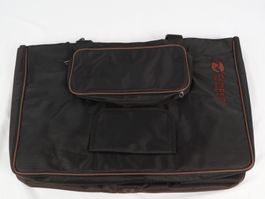 CAMPARCA Campingtasche / Abdeckung schwarz Stoff