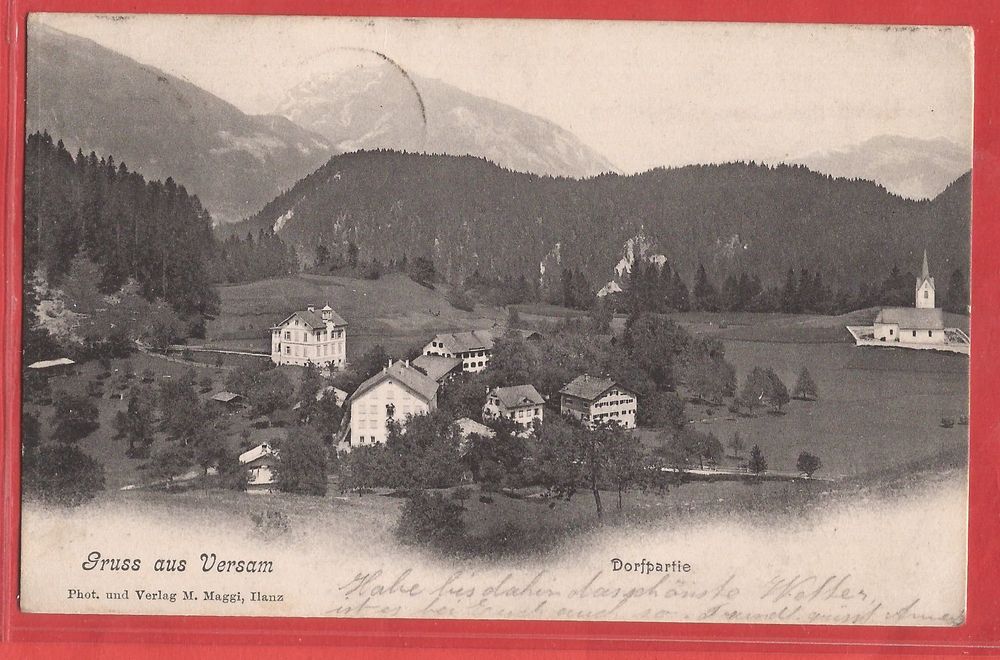 Versam im Safiental - Dorfpartie - 1905 | Kaufen auf Ricardo