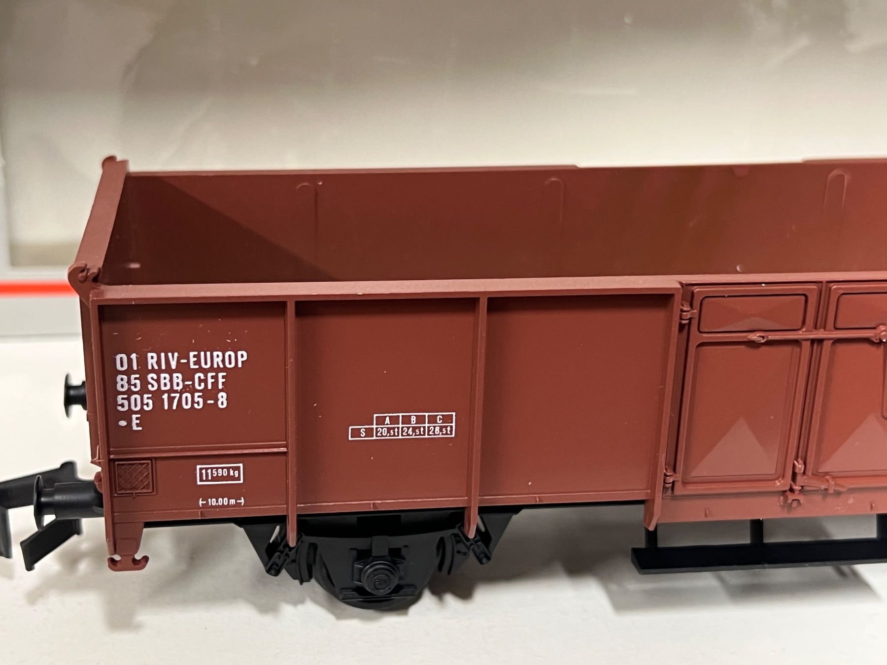 Lima Modellini di ferrovie: Lima  SBB CFF  SPUR 0 – Usato da Geroldswil venduto da TopTrain54 2