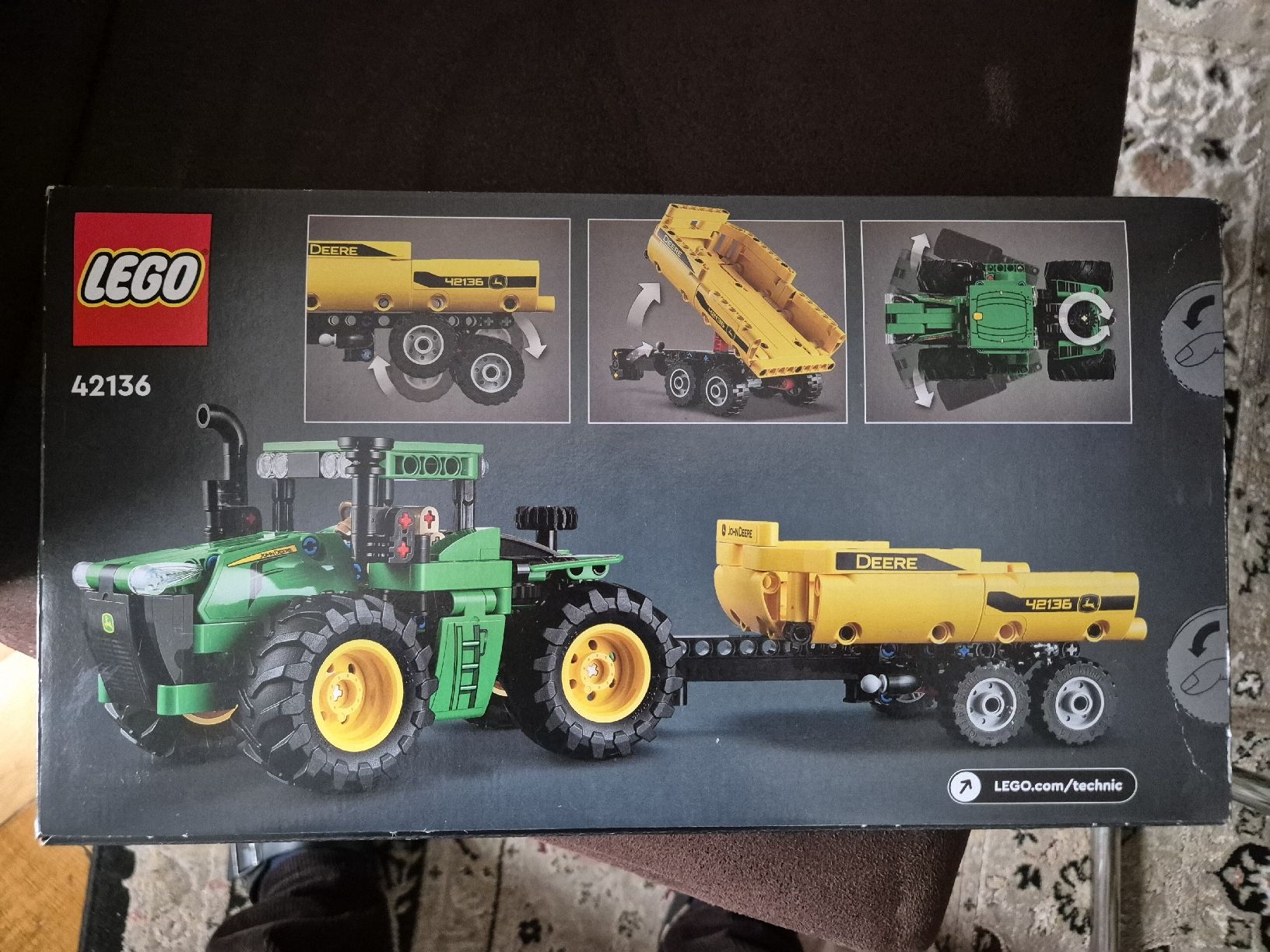 Lego Giocattoli: LEGO Technic John Deere 9620R 4WD Trattore-New – Nuovo e nell'imballaggio originale da Genève venduto da Giechi76